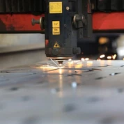 Чорний листовий металевий лазерний різання